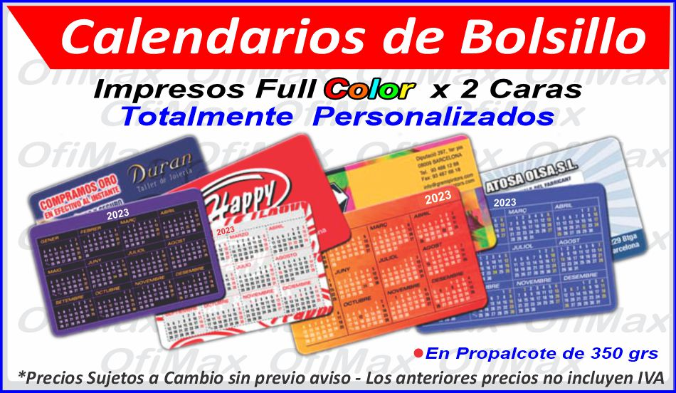 calendarios publicitarios de escritorio para empresas, bogota, colombia